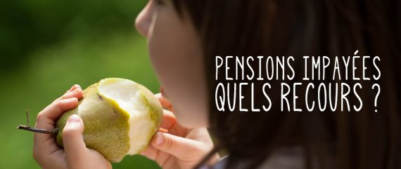 Pensions alimentaires impayées, quels recours ?